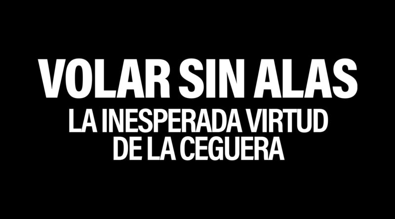 Volar sin alas. La inesperada virtud de la ceguera.