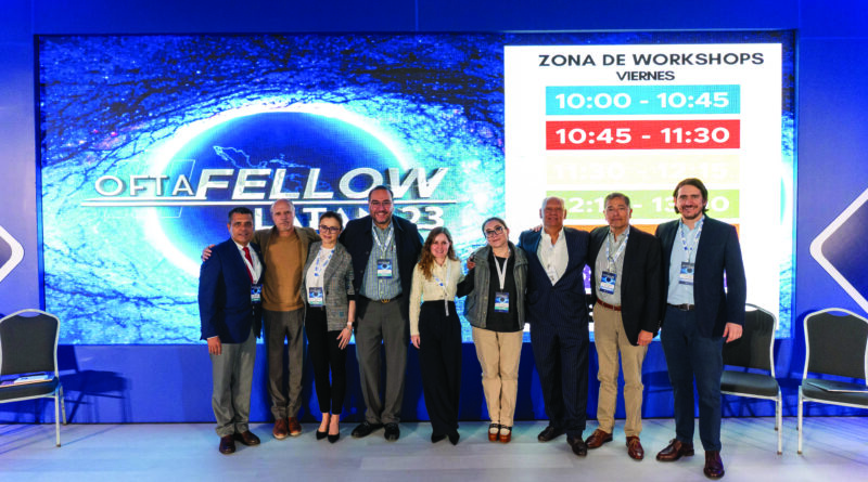 Profesores asistentes del evento de oftalmología Oftafellow 2023