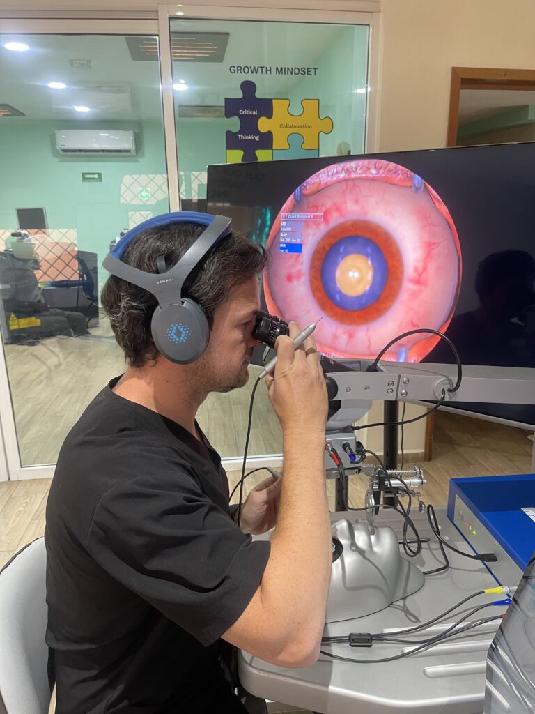 Simulación del entrenamiento quirúrgico